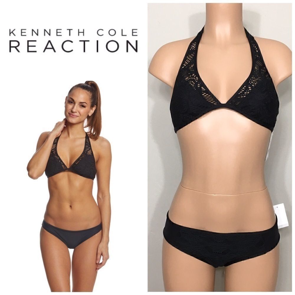Crochet Kenneth Cole Rock Royalty bikini. NWT